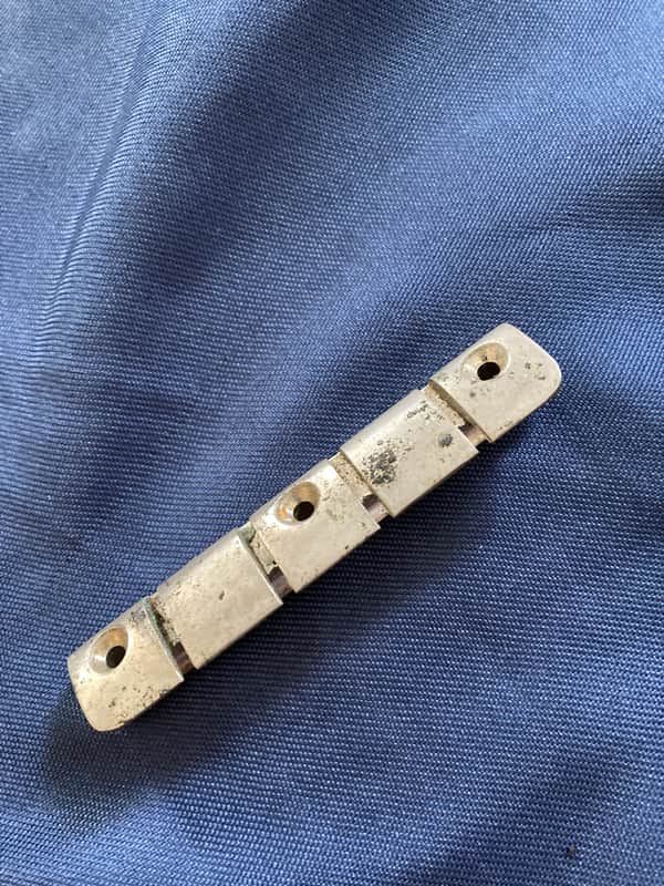 1964 Gibson Thunderbird Tailpiece, Nickel finish