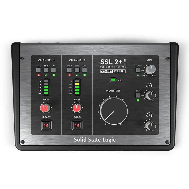 Solid State Logic Restock SSL2 Plus MKII Audio Interface image 1