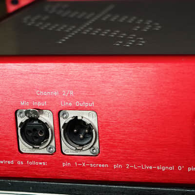 Focusrite RED 8 Dual Channel Mic Preamp 2000s - Red Pre image 7