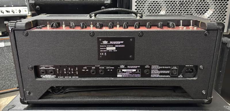 Vox AC30CCH Custom Classic 2-Channel 30-Watt Guitar Amp Head 2005 - 2010 Black image 1
