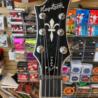 Hagstrom Ultra Swede Worn Denim excellent! image 3