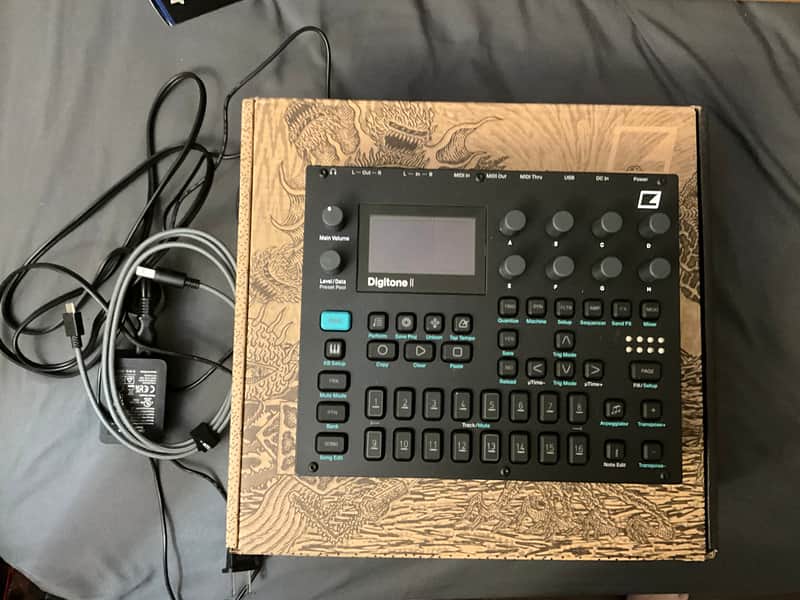Elektron Digitone II 16-Voice Digital Synthesizer 2024 - Present - Black image 1