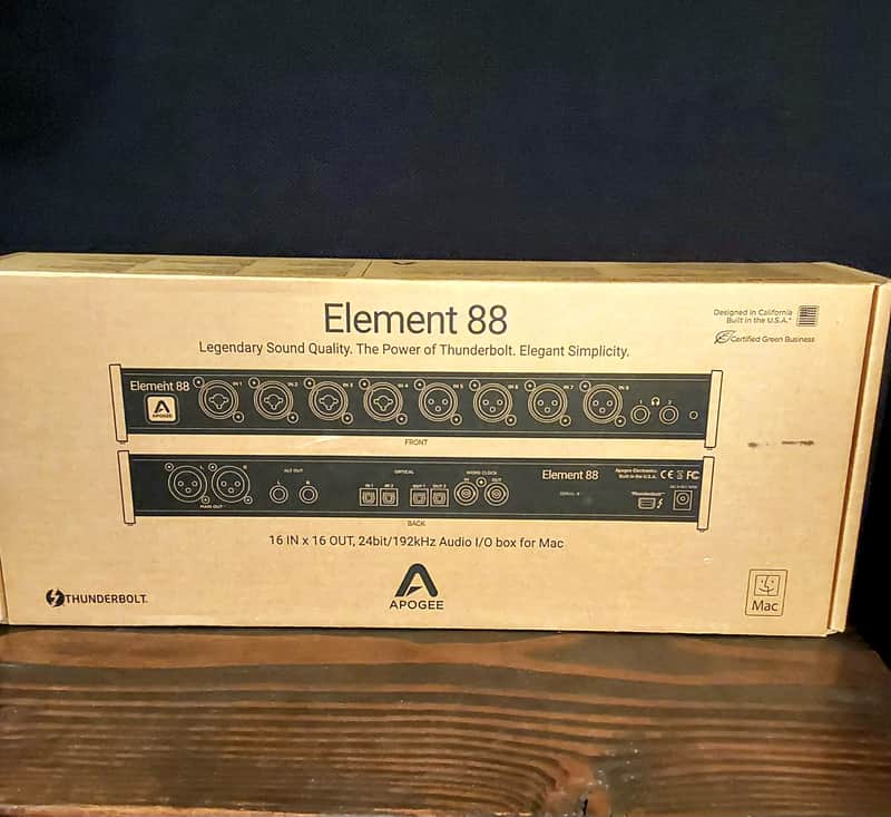 Apogee Element 88 Thunderbolt Audio Interface W/ Apogee Control image 1