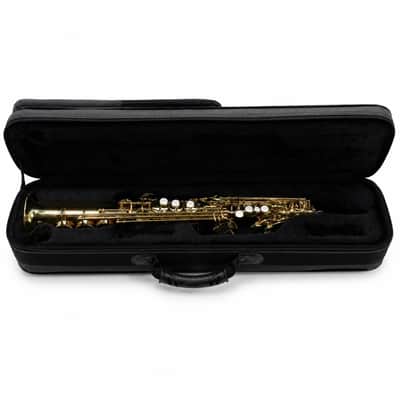 Jupiter JSS1000Q Intermediate Bb Soprano Saxophone in Gold Lacquer SN FF01093 image 19