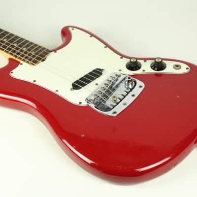 1975 Vintage Fender Bronco Dakota Red Rosewood Fretboard USA +OHSC 1970s image 5