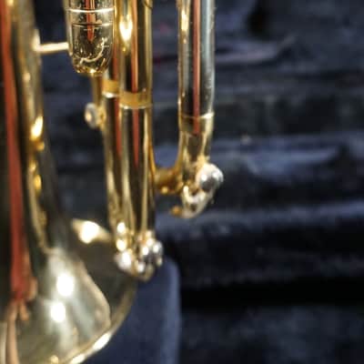 Conn Director Cornet w/ Original Case Brass Student Horn Player Grade image 9