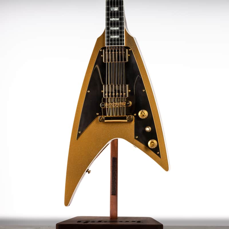 Gibson Modern Flying V , Gold Prism | Demo image 1