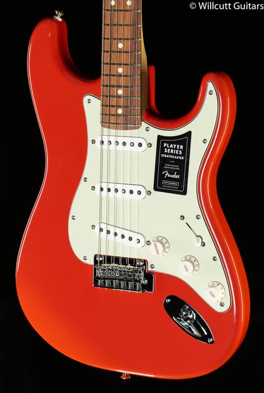 Fender LTD Player Stratocaster Pau Ferro Fiesta Red (701) image 1