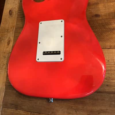 Fender Strat Plus Lace Sensors TBX Wilkinson Sperzels 1988 - Fiesta Red image 6