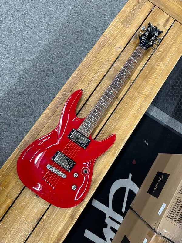 DBZ Barchetta Electric Guitar - Red image 1