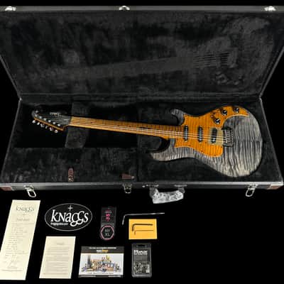 2020 Knaggs Larry Mitchell Signature Severn Tier 2 Flame Top Gloss ~ Faded Onyx image 13
