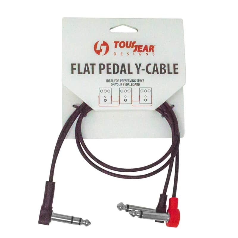 TourGear 36” Flat Pedal Y-Cable TGD CBL FP TRS Y 36 image 1