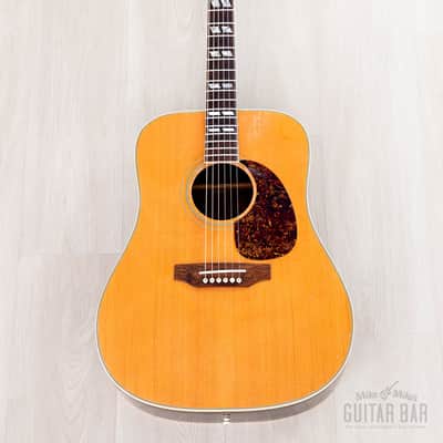 1968 Gibson SJN Southern Jumbo Natural Vintage Dreadnought Acoustic Guitar Long Scale 25 1/2" w/ Case image 2