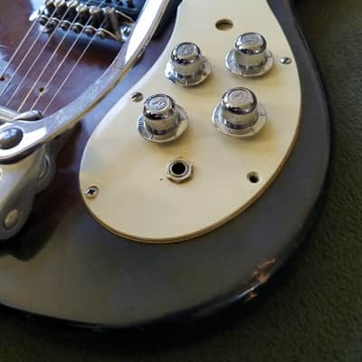 Mosrite 350 Mono 1972 Walnut Sunburst image 5