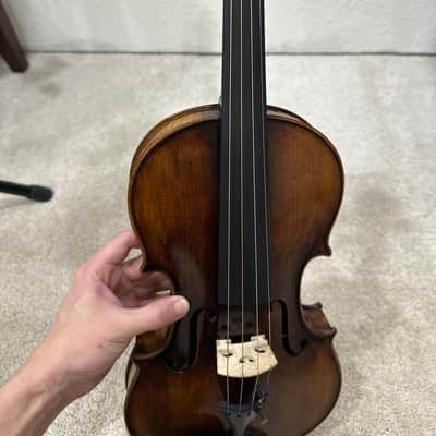 Violin Antique-Style Full Size Violin 4/4 – “Horm Aug. Drögemeyer Bremen” 1900 - Varnish image 5