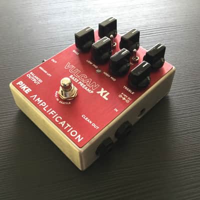 Pike Amplification Vulcan XL Bass Preamp & Overdrive | Reverb