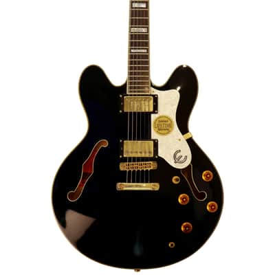 Epiphone John Lee Hooker Signature Boogie Man Sheraton 1999 - Ebony image 8