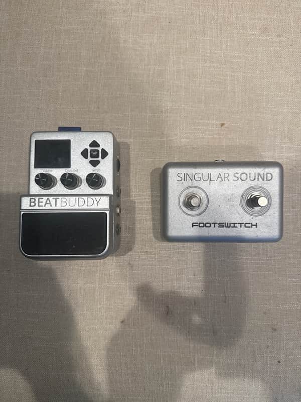 Singular Sound BeatBuddy with Footswitch 2010s - Silver image 1