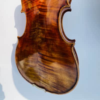 Fine Italian labeled Violin Stefano Scarampella di Brecia Fece In Mantova 1855 image 15