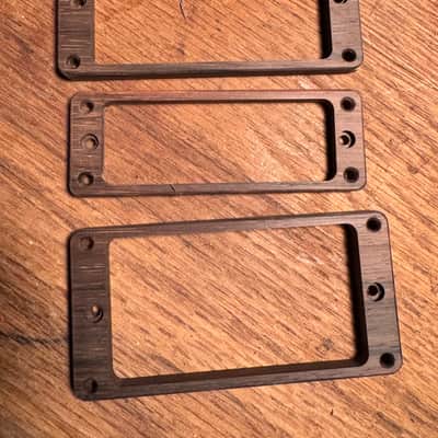 Guilford Brazilian Rosewood Pickup Ring Set - fits PRS Special 22 (S2) Semi-Hollow image 2