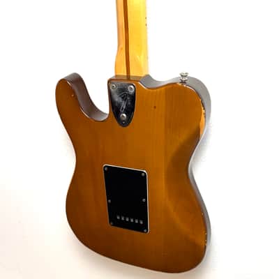Fender Telecaster Deluxe w/ RARE Factory Tremolo 1973-1974 - Mocha Brown image 6