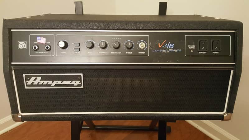 Ampeg V-4B Classic 100-Watt Tube Bass Amp Head image 1
