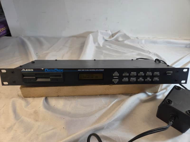 Alesis DataDisk Direct MIDI to Disk Recorder w/ OEM Power Supply Tested Works image 1