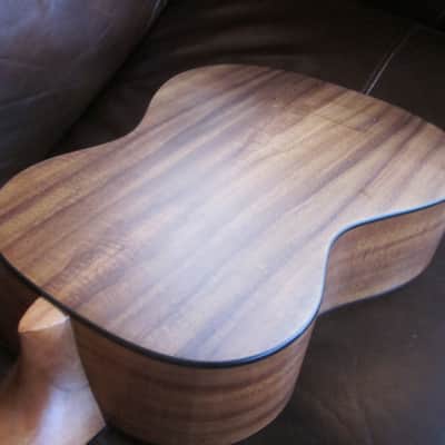 Luna Bari-Bass Koa Ukulele w/ Preamp and Gig Bag UKE BBASS KOA image 5