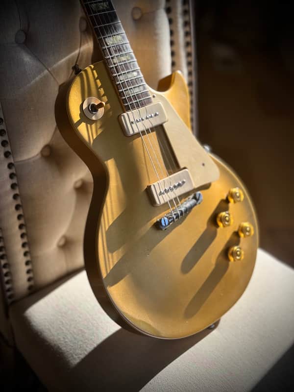 Gibson Les Paul Standard 1954 - Gold on Gold 8lbs and Amazing