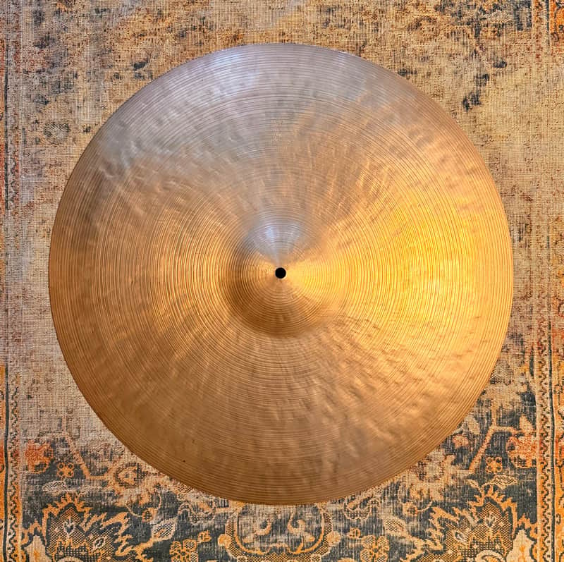 Rare Vintage ZILDJIAN ISTANBUL K 20” Ride Crash Zildjian Forged In Turkey! 2145 g Beautifully Hand Hammered image 1