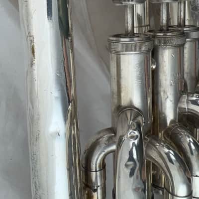Yamaha YEP-201S Standard Euphonium 2010s - Silver-Plated image 8