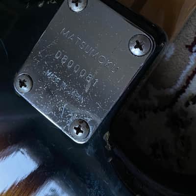 Aria Pro 2 Stratocaster 1979 vintage Matsumoku left hand image 4