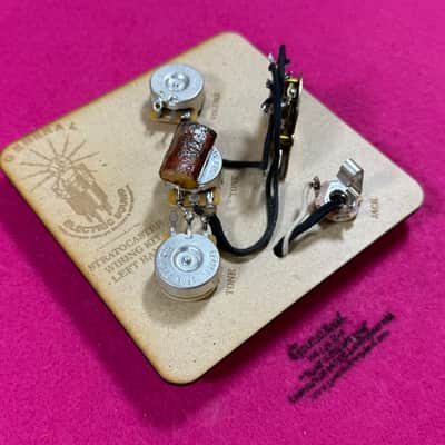 General Vintage Tone for Stratocaster ®️ Left handed Prewired harness electronics 1954 to 1958 5 way Control Lefty image 7