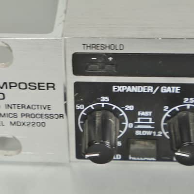 Behringer Composer Pro MDX 2200 Audio Interactive Dynamics Processor Expander image 3