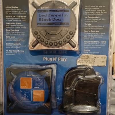 Sanyo CRSR-10 SIRIUS Satellite 📡 Radio System Plug N'Play Home&Car in Original Packaging image 3