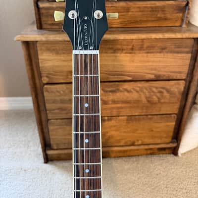 Epiphone ES-339 Ultra 2014 - Natural finish w/ HSC image 6