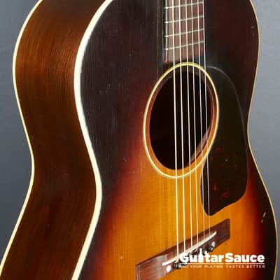 Gibson LG Acoustic Script Logo Norman’s Rare Guitars 1947 - Sunburst (Cod.1805VG) image 6