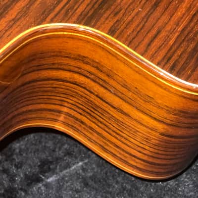 Manuel Raimundo Hand Built N660-E  Acoustic ( Bone saddle & Nut ) 3steel+3 Nylon Strings Flamenco Classical 1980's to 2000's  - Thin Gloss Coate image 2