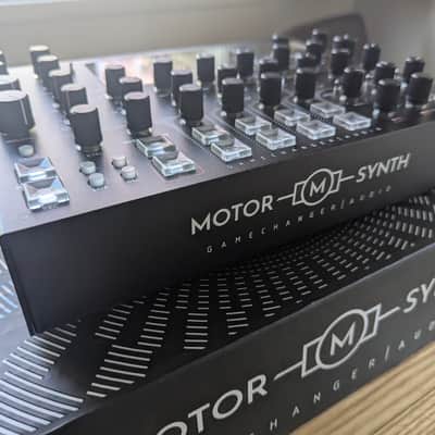 Gamechanger Audio Motor Synth Electro-Mechanical Desktop Synthesizer 2020 - 2022 - Black image 2