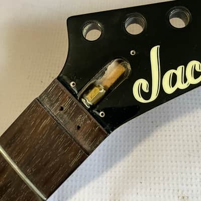 1990's MIJ Jackson Professional King V Standard Guitar Neck Floyd Ready 22 Fret Dot Inlay image 5