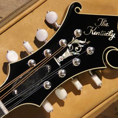 Kentucky KM-1000 Master F-Model Mandolin Vintage Sunburst image 4