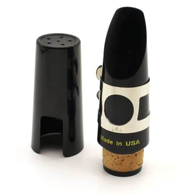 APM Bb Clarinet Mouthpiece Kit - Standard Mthpc + Cap + Ni-Plated Ligature; Made in USA image 1