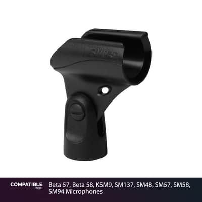 Shure Mic Clip for Beta 57, Beta 58, KSM9, SM137, SM48, SM57, SM58, SM94 Microph