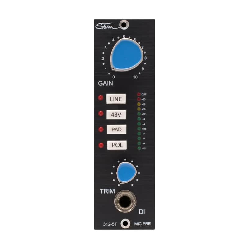 Stam Audio 312-5T 500 Series Tube Microphone Preamp image 1