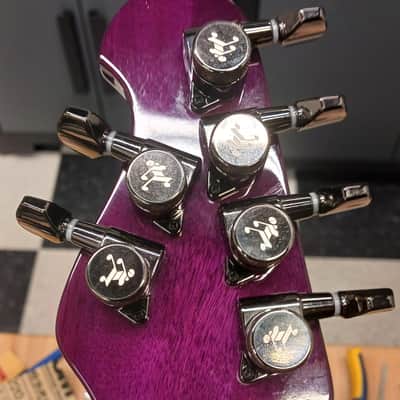 Sterling by Music Man John Petrucci JP Majesty Majestic Purple, DiMarzio pickups, Plek Setup - Blem image 10