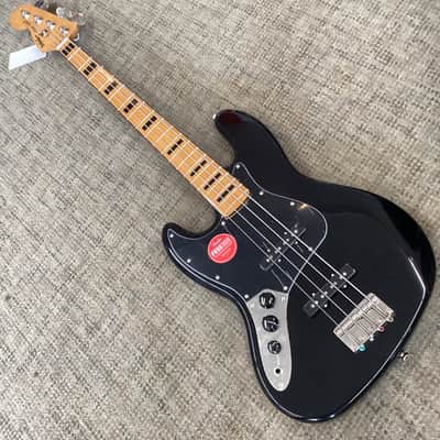 Squier Classic Vibe '70s Jazz Bass Left-Handed in Black image 2