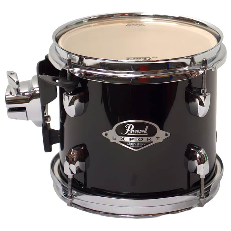 Pearl Export EXX8P/C31 8" Tom Add-On Jet Black image 1