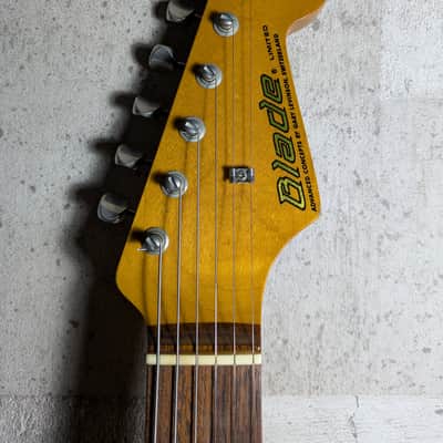 Gary Levinson Blade Nitrocellulose Lacquer Stratocaster 90's Metallic Blue image 6