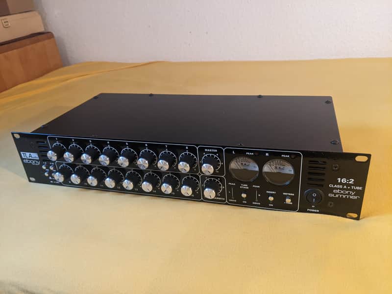 TL Audio A4 Ebony Series Class A + Tube 16x2 Summing Mixer