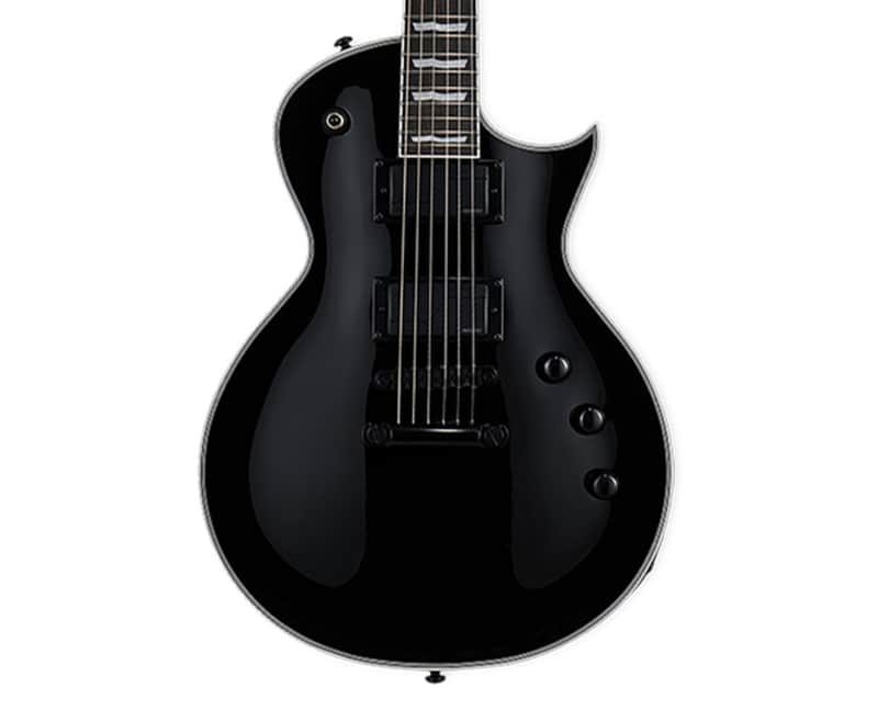 ESP LTD EC-1000S Electric Guitar w/Fluence - Black - B-Stock image 1